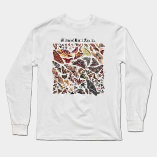 Moths of North America Long Sleeve T-Shirt